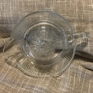 Vintage Clear Glass Juicer